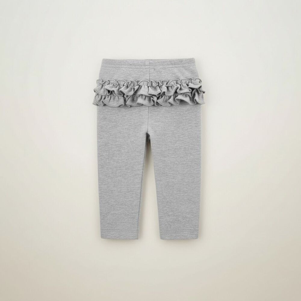1C. Carter's Child of Mine Baby Girl Pants, 2 Pack Newborn - Picture 6 of 6
